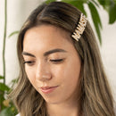 Myga Eco Haarspangen für Haare, natürliche Haaraccessoires im minimalistischen Design, ideal für festliche und Alltagsfrisuren