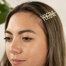 Myga Eco Haarspangen für Haare, umweltfreundliches Design, in natürlicher Farbe, perfekt für tägliche Frisuren.