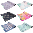 Myga Eco vegane Yogamatte, luxuriös und rutschfest, gerollt, ideal für Yoga und Fitness, aus umweltfreundlichem Material