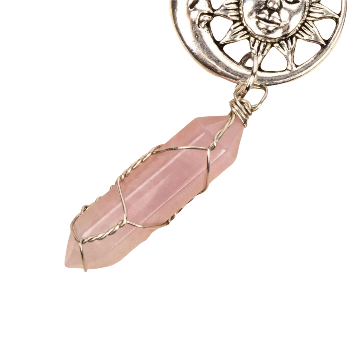 Myga Eco Schlüsselanhänger aus Schmuck mit zierlichem rosa Anhänger, um den Schlüsselbund stilvoll zu verzieren