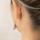 Ohrringe mit Hamsa, Lotus oder Om Symbolen, aus nachhaltigem Schmuck von Myga Eco, detailreiche Design und stilvoller Look