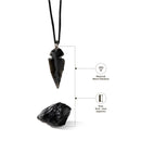 Myga Eco - Geode-Geschenkset - Rohstein und Anhänger, Auswahl aus 2 Kristallen