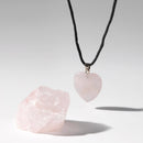 Myga Eco - Geode-Geschenkset - Rohstein und Anhänger, Auswahl aus 2 Kristallen