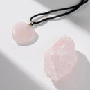Myga Eco - Geode-Geschenkset - Rohstein und Anhänger, Auswahl aus 2 Kristallen
