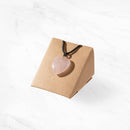 Myga Eco - Geode-Geschenkset - Rohstein und Anhänger, Auswahl aus 2 Kristallen