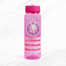 Myga Eco Rabbit Positivity Wasserflasche für Kinder, kindgerechte Trinkflasche mit fröhlichem Hasen-Design, auslaufsicher und BPA-frei