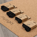 Myga Eco Yogasocken mit vollen Zehen, Pilates- und Yogasocken aus atmungsaktivem Material, für sicheren Halt beim Yoga.