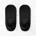 Schwarz rückenfreie Yoga-Socken mit Kreuzriemen und Griffen, rutschfest, von Myga Eco, für sicheren Halt beim Yoga.