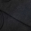 Schwarz-rückenfreie Yoga-Socken von Myga Eco mit Kreuzriemen und Grifen, rutschfest für sicheren Halt beim Yoga.