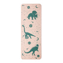 Myga Eco Space Dino Yogamatte für Kinder, bunte Dschungel- und Dinosauriermotive, rutschfeste Oberfläche, weiche Yogamatte für Kinder