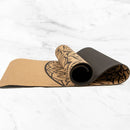 Myga Eco Kork-Yogamatte XL für Yoga, rutschfeste Oberfläche und umweltfreundliches Korkmaterial, ideal für nachhaltiges Training