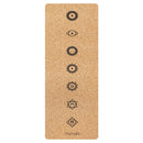Myga Eco Kork-Yogamatte XL, rutschfeste und umweltfreundliche Yogamatte aus Kork für Yogaübungen auf glatter Oberfläche
