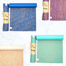 Nachhaltige Jute Yogamatte von Myga Eco mit Ultra-Grip, natürliche Oberfläche für Yogaübungen, umweltfreundlich und rutschfest.