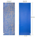 Nachhaltige Jute Yogamatte von Myga Eco mit Ultra-Grip, natürliche Yoga-Matte für umweltbewusste Übungen, Nahaufnahme