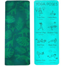 Bunte Myga Kinder-Yogamatte aus umweltfreundlichem Material, ideal für Kinder zum Yoga und Spielen.