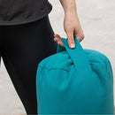 Myga Eco Yogakissen Bolster für Yin-Yoga, stabiler Stützkissen aus nachhaltigem Material, ideal für entspanntes Yoga.