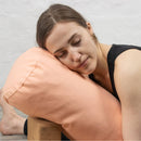 Myga Eco Yogakissen Bolster für Yin-Yoga, robustes Stützkissen aus nachhaltigem Material, ideal für entspannte Yogastunden