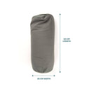 Myga Eco Yogakissen Bolster für Yin-Yoga, bequemes Stützkissen aus schadstofffreiem Material, ideal für entspannte Yogaübungen