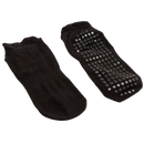 Schwarze Myga Grip Yoga Socken für Damen, strukturierte Anti-Rutsch-Socken für Yoga und Yoga-Kleidung, von Myga Eco