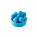 Myga Kreatin Gummies mit Blaubeergeschmack, Nahrungsergänzung für Energie und Muskelregeneration, auf einem weißen Hintergrund.