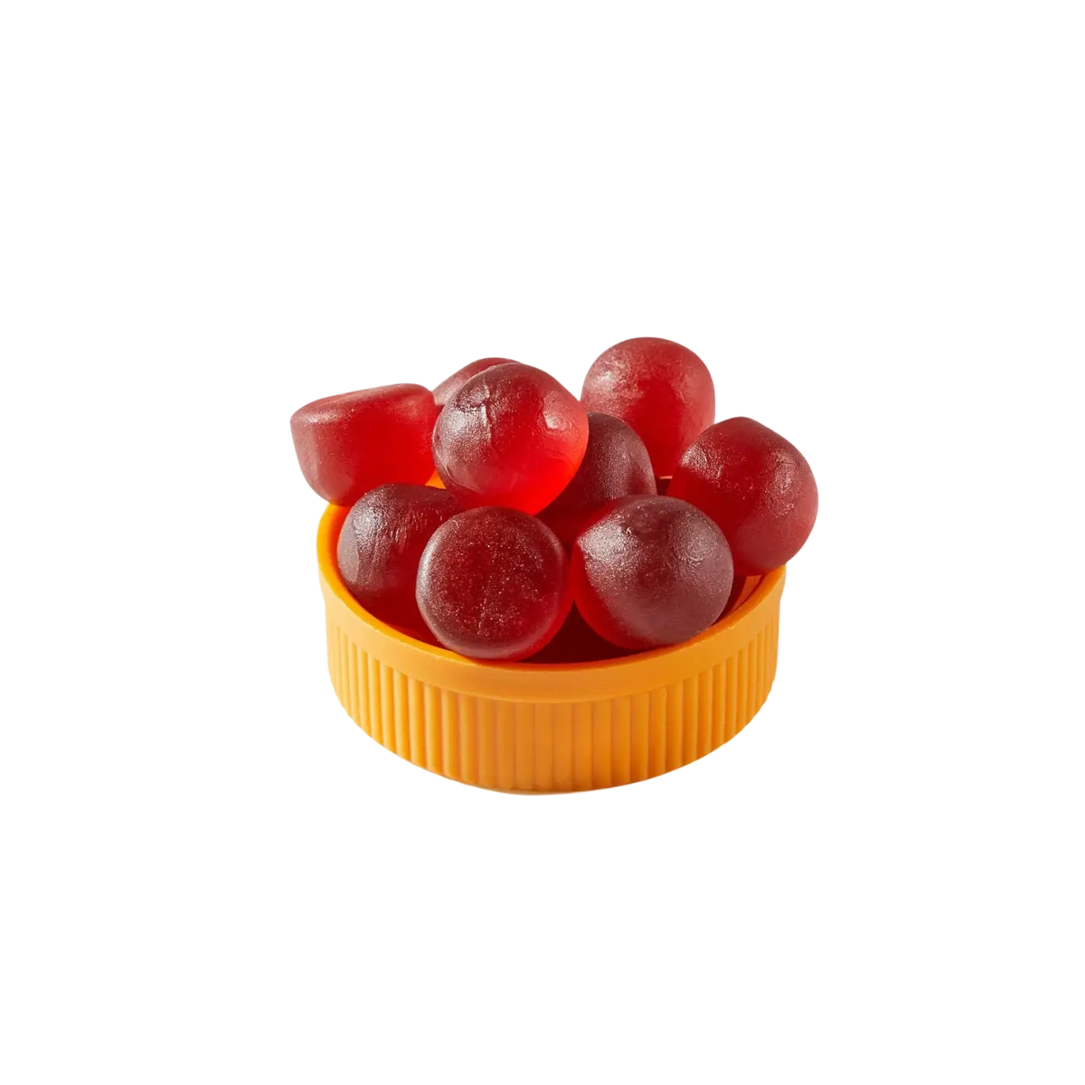 Myga Maca Gummies, vegane Beeren-Nahrungsergänzung, Energiegummis mit Maca für Balance und Vitalität in einer bunten Packung.