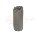 Graues zylindrisches myga stützkissen in robustem stoffbezug ideal für yin yoga als yoga cushion im mana shop
