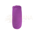 Lila zylindrisches yoga stützkissen 63 cm lang 25 cm breit für yin yoga von mana shop