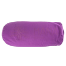 Myga stützkissen yogakissen bolster in solid purple soft fabric ideal for yin yoga and available at mana shop yoga cushion