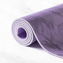 Bunte Myga Yogamatte mit farbenfrohem Design, rutschfeste Oberfläche, ideal für Yoga und Fitnessübungen.
