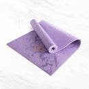 Bunte Myga Yogamatte mit auffälligem Design, rutschfeste Oberfläche, ideal für Yoga und Fitnessübungen.