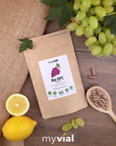 Vegan Bio OPC Kapseln mit Traubenkernpulver und Vitamin C, Nahrungsergänzung, 120 Stück, von myvial
