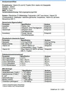 Myvial Vitamin D3 + K2 Nahrungsergänzung in Tropfen, 1000 IE, mit MCT-Öl, Premium K2Vital® von Kappa, überdosiert.