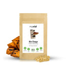 Bio Chaga Nahrungsergänzung, 120 Kapseln von myvial, für Anti-Aging, Immunsystem und Entzündungshemmung