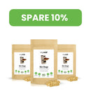 Bio Chaga Nahrungsergänzungskapseln von myvial, 120 Stück, für Anti-Aging, Immunsystem und Entzündungshemmung.