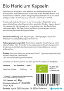 Bio Hericium Nahrungsergänzung in 120 Kapseln, von myvial, mit natürlichen Inhaltsstoffen, in einer weißen Kapselpackung.