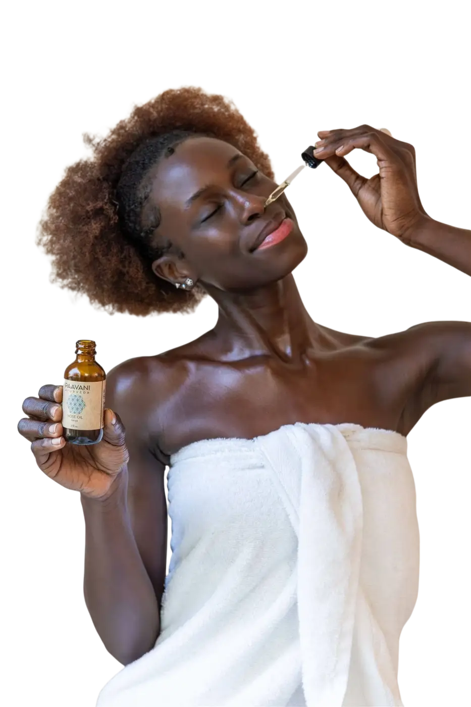 Nasenöl von PAAVANI Ayurveda, ayurvedisches Nasenöl für tiefes Atmen, kleine Flasche mit tropffreier Anwendung
