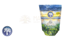 Resealable beutel natriumbicarbonat rein 425g von ancient purity mit blau gelbem geometrischem design usp qualität