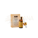 Nimi anu thailam sinnliche massageöl traubenkernöl 10 ml in bernsteinfarbenem glas mit goldverschluss und beige verpackung