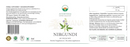 Nirgundi ayurveda kräuterformel mit 60 vegacaps in weiß grünem flaschenetikett vitex negundo ayurveda spezialist