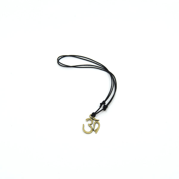 necklace with OM symbol