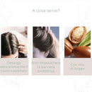 Ozonelle keratin shampoo mit arganöl für sanfte reinigung und geschmeidiges, glänzendes haar im mana shop