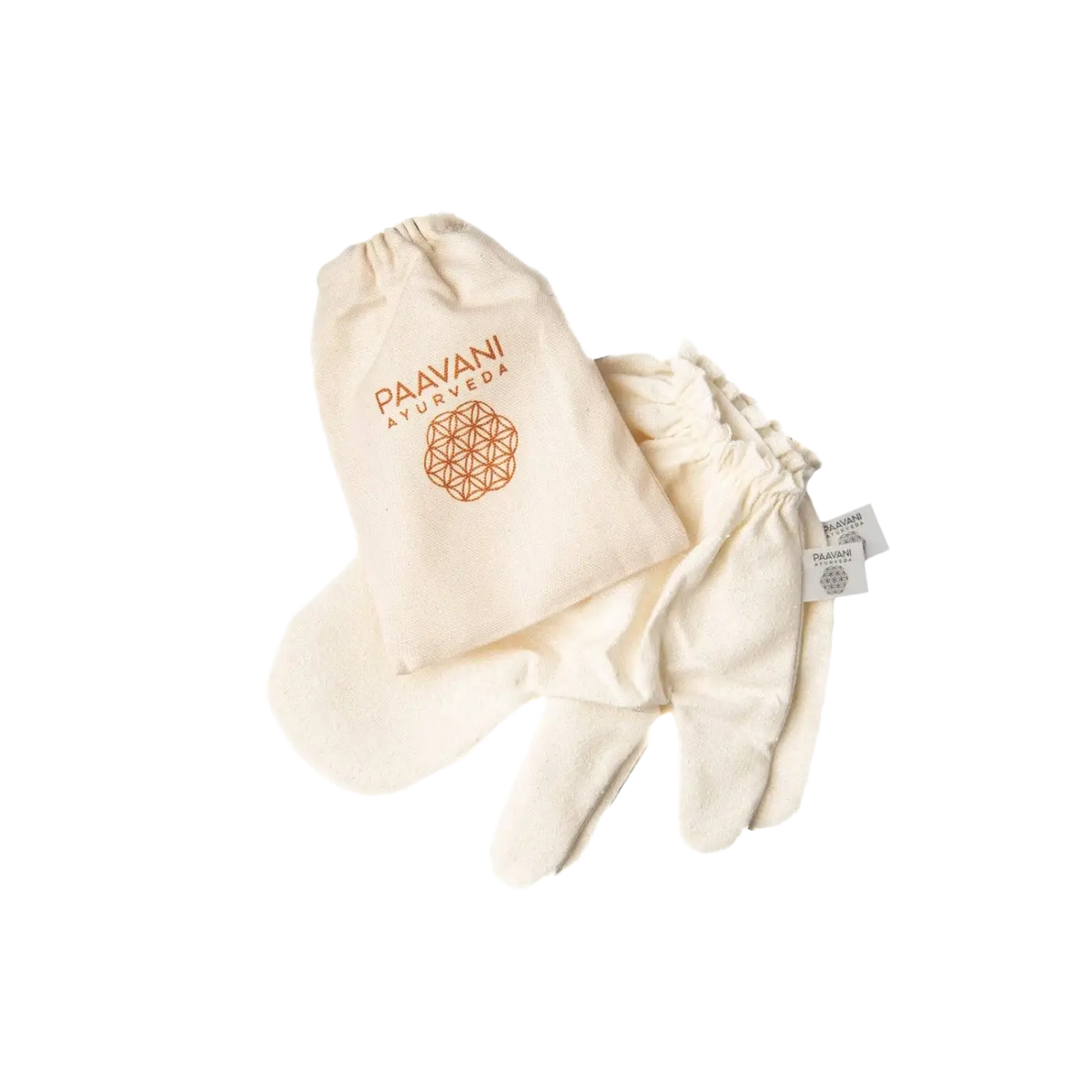 PAAVANI Ayurveda Garshana-Handschuhe, ayurvedische Trockenbürsten-Handschuhe für die Hautpflege, Zubehör Therapie