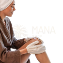 Weißes paavani ayurveda garshana handschoh für trockene massage aus purem rohsilkk zur beinentfernung von abgestorbenen hautzellen