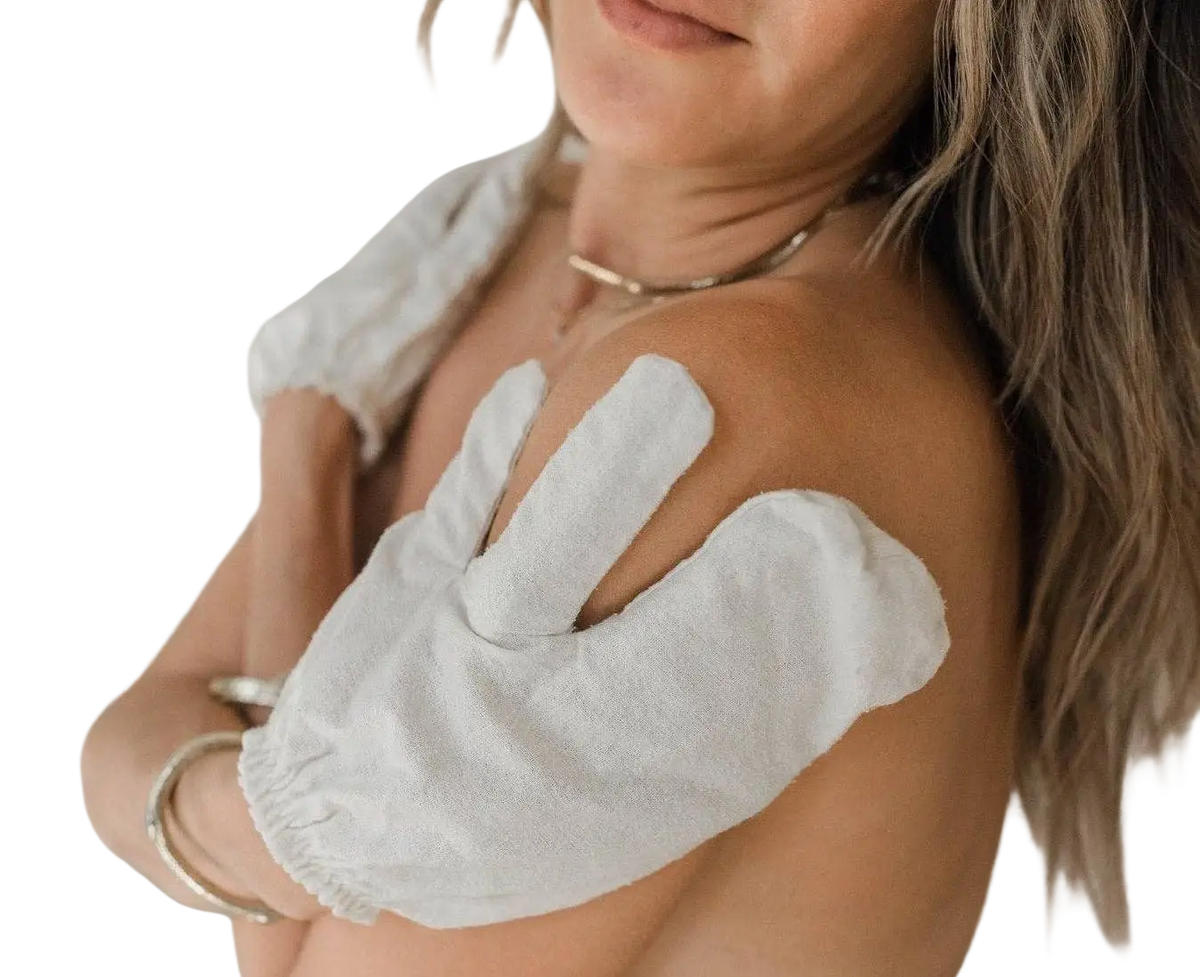 PAAVANI Ayurveda Garshana-Handschuhe, ayurvedische Trockenbürsten-Handschuhe für ganzkörperpflege, Zubehör Therapie