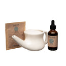 Gesichtspflege-Set von PAAVANI Ayurveda mit Nasenpflege-Ritual, Neti- und Nasya-Set für Ayurveda-Gesichtsanwendung