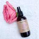Organisches bulgarisches Rosenwasser von PAAVANI Ayurveda, Gesichtsspray, beruhigender Aromatherapie-Nebel in Sprühflasche