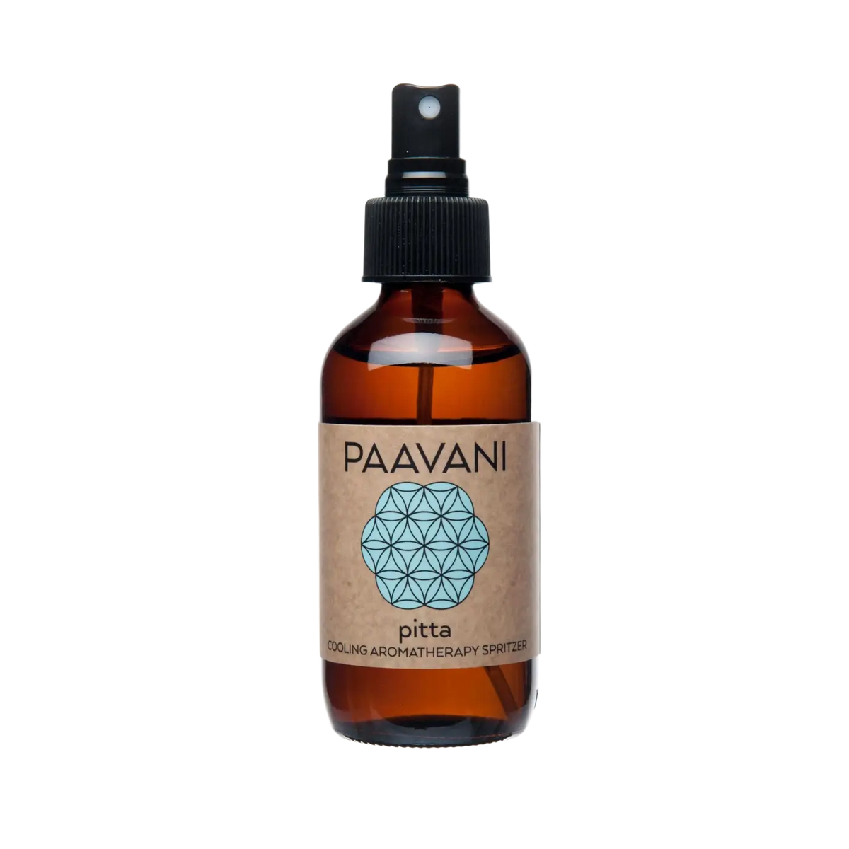 PAAVANI Ayurveda Pitta Aromatherapie Spritzer, kühlender ayurvedischer Körperpflege-Nebel in Sprayflasche, entspannend und erfrischend