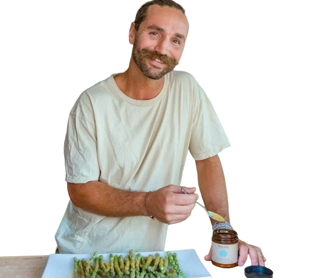 PAAVANI Ayurveda Pitta-Gewürzmischung, kühlendes und beruhigendes Verdauungs-Churna, in einer Gewürzverpackung.