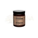 Dunkelbern glas jar mit schwarzem deckel und beige etikett zeigt supplement facts von paavani ayurveda pitta spice blend im mana shop