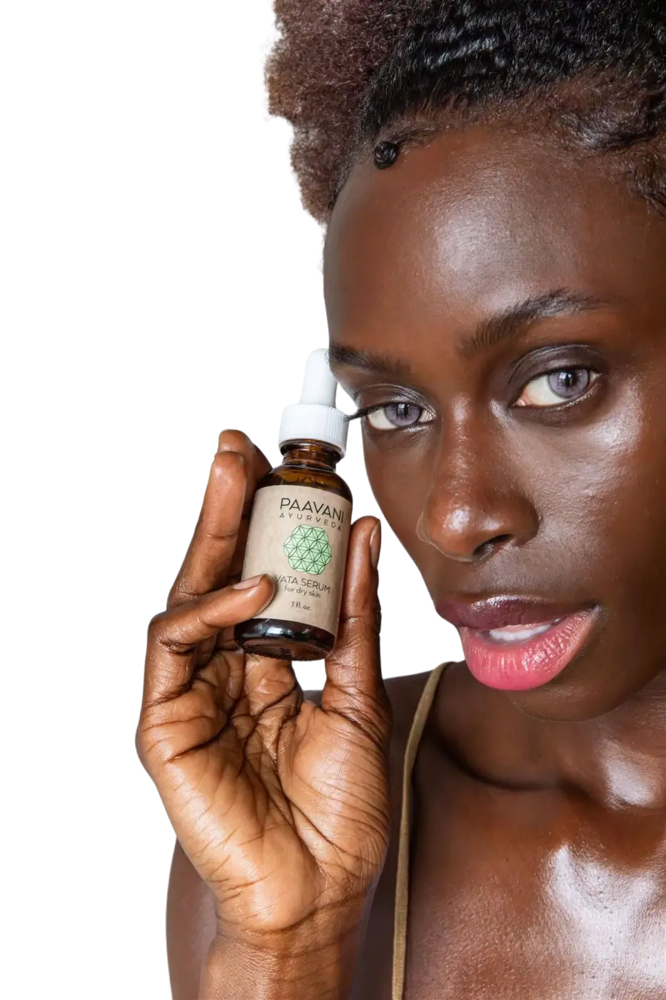 PAAVANI Ayurveda Vata Serum für trockenes, empfindliches Gesicht, ayurvedisches Gesichtsöl mit natürlicher Pflege.
